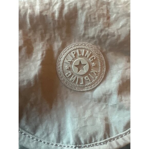 Kipling Queenie Womens Adjustable Backpack Green Multi Pockets - Picture 2 of 5